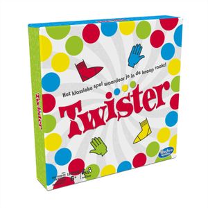 Hasbro Twister - Het bekende spel voor jong en oud met 2 extra moves