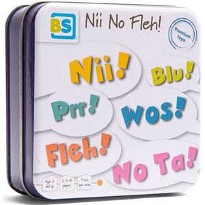 BS Toys Nii No Fleh - Kaartspel voor 2-8 spelers vanaf 6 jaar | Hoogwaardige kwaliteit | Urenlang speelplezier