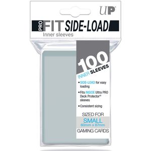 Sleeves Pro-Fit - Small Clear Side Load (60x87 mm)