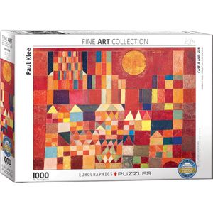 Castle and Sun - Paul Klee Puzzel (1000 stukjes)