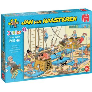 Jan van Haasteren Junior Apenkooien kinderpuzzel - 240 stukjes - Puzzel