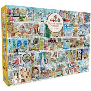 Sights & Sounds of Europe Puzzel (1000 stukjes)