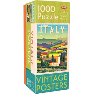 Vintage - Italy Poster Puzzel (1000 stukjes)