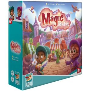 Magic Market - Bordspel: Verkoop magische voorwerpen en word de rijkste handelaar! (6+, 2-4 spelers, 30 minuten)