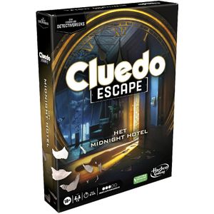 Hasbro Gaming Cluedo Escape Het Midnight Hotel - Ontsnap uit het mysterieuze hotel! Voor 1-6 spelers vanaf 10 jaar