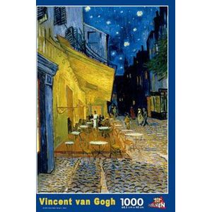 Cafeetje - Vincent van Gogh Puzzel (1000 stukjes)