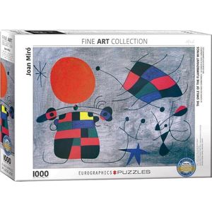 Joan Miro - The Smile of the Flamboyant Puzzel (1000 stukjes)