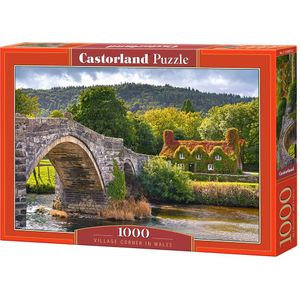 Village Corner in Wales Puzzel (1000 stukjes)