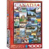 Travel Canada Vintage Posters Puzzel (1000 stukjes)