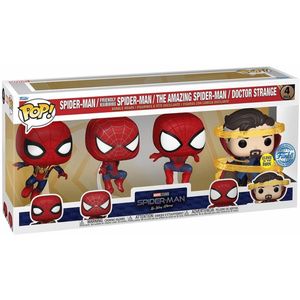 Funko Pop! - Spider-Man No Way Home 4-Pack 'Deluxe Set'