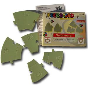 Keezbord Ombouwset 3-5-7 Personen Kunststof