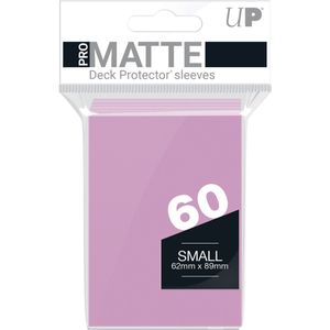 Sleeves Pro-Matte - Small Roze (62x89 mm)