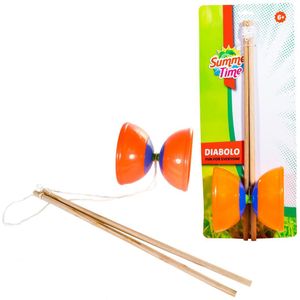 Summertime Diabolo - Jongleren voor kinderen vanaf 6 jaar - Oranje/Blauw