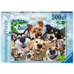 Vrolijke Honden (500 Stukjes) - Ravensburger Puzzel