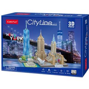 Cubic Fun 3D Puzzel City Line New York City 1 stuk