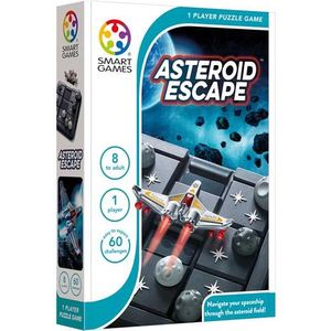 Smart Games Puzzelspel Asteroid Escape - Uitdagende schuifpuzzel voor 8+ spelers