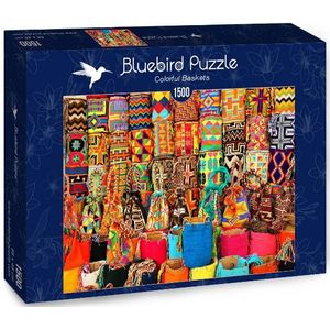 Legpuzzel 1500 Bluebird Colorful Baskets