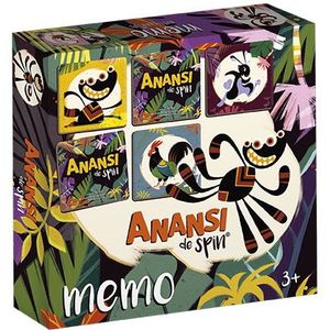 Anansi de spin memo spelletje - geheugen spel - educatief speelgoed- Bambolino Toys