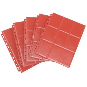 Sideloading 18-Pocket Pages Rood (50 stuks)