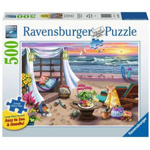 Ravensburger puzzel Strandavond - Legpuzzel - 500 stukjes