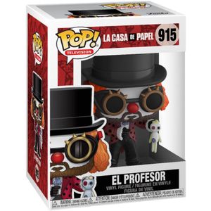 Funko Pop! - La Casa De Papel El Professor Clown #915