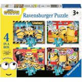 Minions Puzzel (4 in 1)