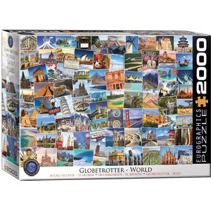 Globetrotter World Puzzel (2000 stukjes)