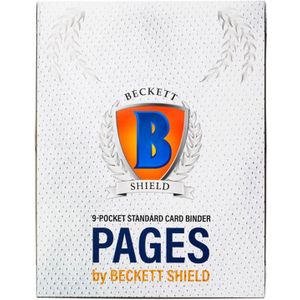 Beckett Shield - 9 Pocket Pages (100 Stuks)