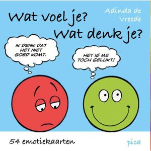 Wat voel je? Wat denk je? - 55 emotiekaarten