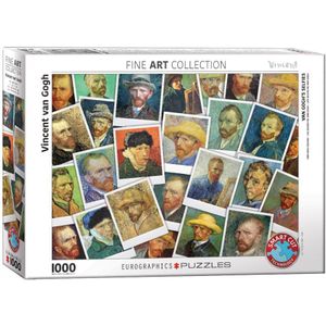 Van Gogh Selfies Puzzel (1000 stukjes)