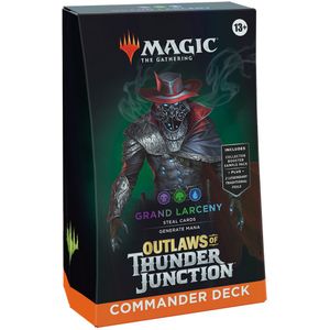 Magic The Gathering - Outlaws of Thunder Junction Commander Deck Grand Larceny