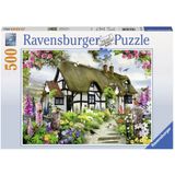 Idyllische Cottage Puzzel (500 Stukjes)