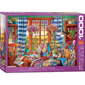 Patchwork Craft Room Puzzel (1000 stukjes)