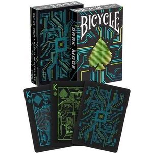 Bicycle Pokerkaarten - Dark Mode