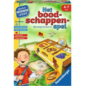 Ravensburger Boodschappenspel - Leer spelenderwijs omgaan met geld - Voor kinderen van 4-7 jaar - 2-4 spelers - 20-30 minuten speeltijd