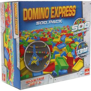 Domino Express - 500 stenen: Spannend en uitdagend spel voor het hele gezin