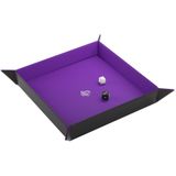 Dice Tray Magnetic Square - Zwart / Paars