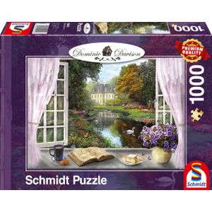 View of the Castle Gardens Puzzel (1000 stukjes)