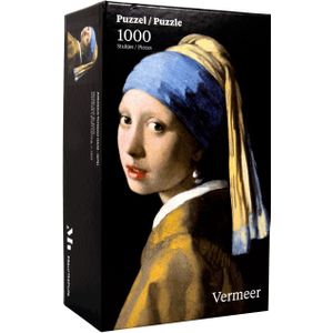 Meisje met de Parel - Johannes Vermeer Puzzel (1000 stukjes)