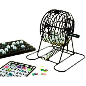 Longfield Games Bingomolen 13,5 cm - Inclusief 75 ballen en 18 bingokaarten
