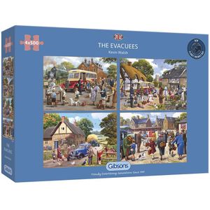 The Evacuees Puzzel (4 x 500 stukjes)