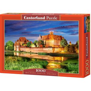 Malbork Castle, Poland Puzzel (1000 stukjes)