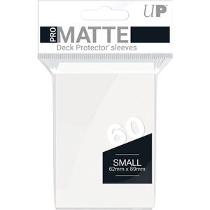 Sleeves Pro-Matte - Small Wit (62x89 mm)