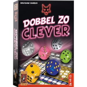 999 Games Dobbel Zo Clever - Uitgebreide variant van het spel Clever voor 1-4 spelers vanaf 8 jaar