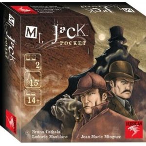 Mr. Jack Pocket Detective kaartspel - Hurrican Games | Voor 2 spelers vanaf 12 jaar | Speelduur ca. 15 minuten