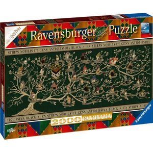 Ravensburger Puzzel Harry Potter: Stamboom Panorama - Legpuzzel - 2000 Stukjes