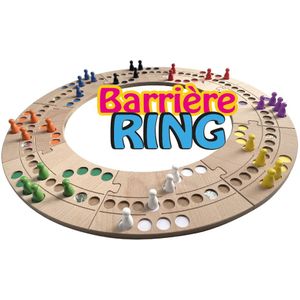 Barriere Ring - Bordspel Kunststof | Uitdagend en gezellig spel voor 2-8 spelers | Hoge kwaliteit en onvoorspelbare uitslag | Vanaf 6 jaar