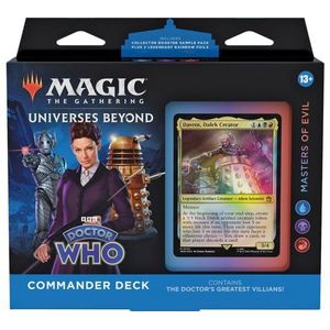 Magic the Gathering - Doctor Who Commander Deck Masters of Evil