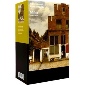 Het Straatje - Johannes Vermeer Puzzel (1000 stukjes)