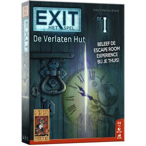 EXIT - De Verlaten Hut: Uitdagend coöperatief escape room-spel voor 1-4 spelers vanaf 12 jaar | Winnaar Speelgoed van het Jaar 2018